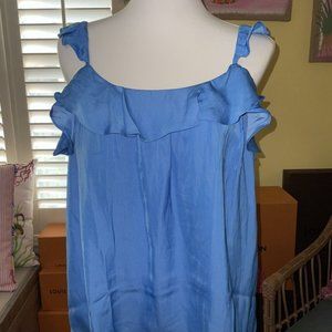 Lilly Pulitzer NWT Cailee Easy Fit Cami Top Blue Thistle $78 Size S